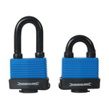 Silverline 644856 Short & Long Weather-Resistant Padlocks 2pk - 2pk - Voyto Ltd Online