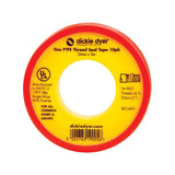 Dickie Dyer 976341 Gas PTFE Thread Seal Tape 10pk - 12mm x 5m - Voyto Ltd Online