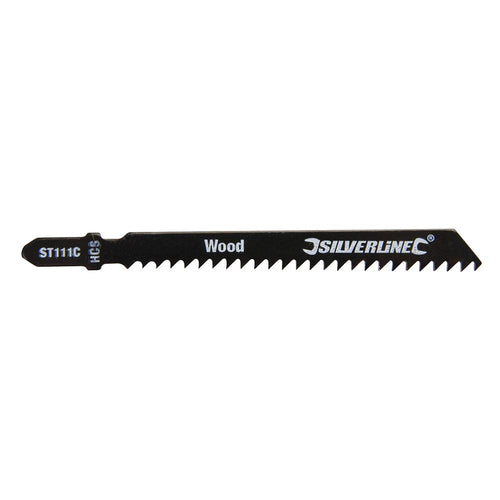 Silverline 227921 Jigsaw Blades for Wood 5pk - ST111C - Voyto Ltd Online