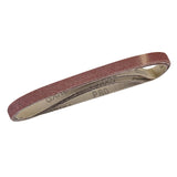 Silverline 740136 Sanding Belts 13 x 457mm 5pk - 80 Grit - Voyto Ltd Online