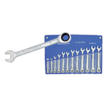 Silverline 868746 Fixed Head Ratchet Spanner Set 12pce - 8 - 19mm - Voyto Ltd Online