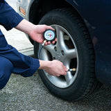 Silverline 282411 Tyre Dial Gauge - 0 - 100psi (0 - 10bar) - Voyto Ltd Online