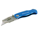 Silverline 290192 Lock Knife & 10 Blades - 90mm - Voyto Ltd Online
