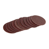 Silverline 446818 Hook and Loop Sanding Discs 50mm 60pk - 20 x 60, 20 x 80, 20 x 120G - Voyto Ltd Online