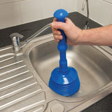 Silverline 580450 Large Sink Plunger - 160 x 475mm - Voyto Ltd Online
