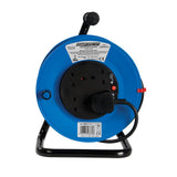 Powermaster 465510 Cable Reel 230V Freestanding - 4-Gang 25m - Voyto Ltd Online