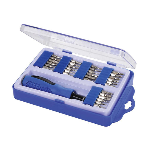 Silverline 633956 Precision Screwdriver Bit Set 31pce - 31pce - Voyto Ltd Online