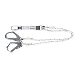 Silverline 867882 Energy Absorbing Twin Lanyard - 1.5m - Voyto Ltd Online