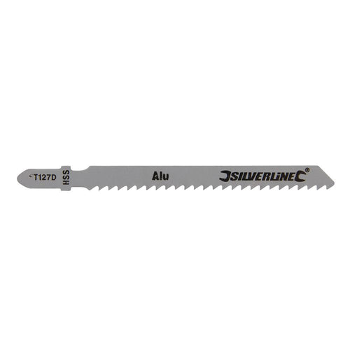 Silverline 234868 Jigsaw Blades for Aluminium 5pk - ST127D - Voyto Ltd Online