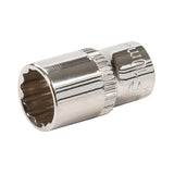 Silverline 650781 Socket 1/4" Drive 12pt Metric - 10mm - Voyto Ltd Online