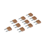 Silverline 972243 ATM Automotive Mini Blade Fuses 10pk - 7.5A Brown - Voyto Ltd Online