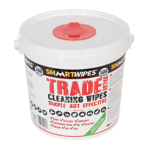 Smaart 845797 Trade Value Cleaning Wipes 300pk - 300pk - Voyto Ltd Online