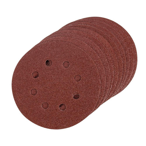 Triton 825495 Hook & Loop Sanding Disc 10pk - 125mm 80 Grit - Voyto Ltd Online