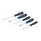 Dickie Dyer 958052 Premium Soft-Grip Screwdriver Set 5pce - Phillips / Slotted - Voyto Ltd Online