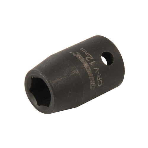 Silverline 764969 Impact Socket 1/2" Drive 6pt Metric - 12mm - Voyto Ltd Online