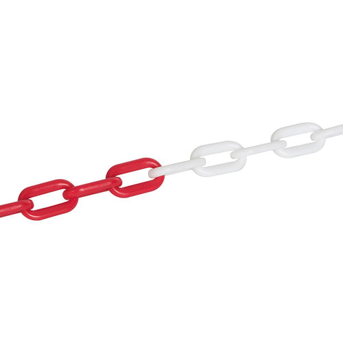 Fixman 615292 Plastic Chain - 6mm x 5m Red/White - Voyto Ltd Online