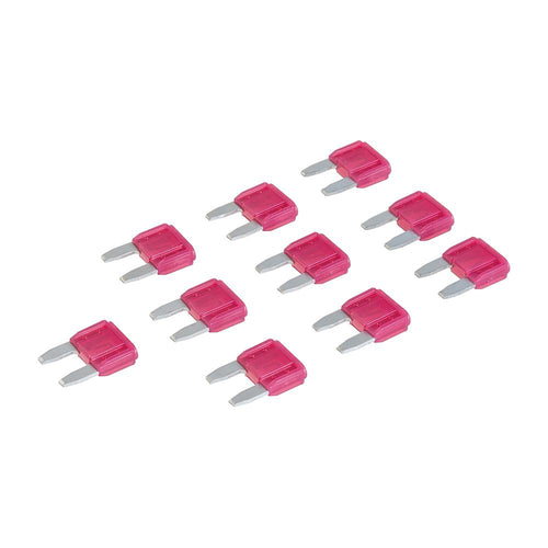 Silverline 948576 ATM Automotive Mini Blade Fuses 10pk - 10A Red - Voyto Ltd Online