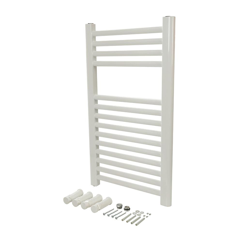 Plumbob 563951 White Flat Towel Radiator - 700 x 400mm - Voyto Ltd Online