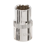 Silverline 415328 Socket 1/2" Drive 12pt Metric - 13mm - Voyto Ltd Online