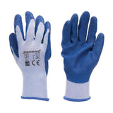 Silverline 427550 Latex Builders Gloves - L 10 - Voyto Ltd Online