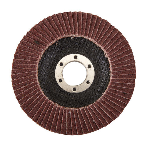 Silverline 792089 Aluminium Oxide Flap Disc - 115mm 80 Grit - Voyto Ltd Online