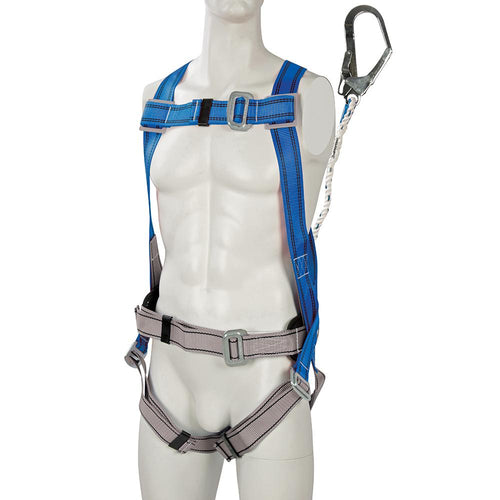 Silverline 254301 Restraint Kit - Harness & Lanyard - Voyto Ltd Online