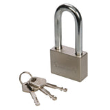 Silverline 199876 Steel Padlock Long Shackle - 40mm - Voyto Ltd Online