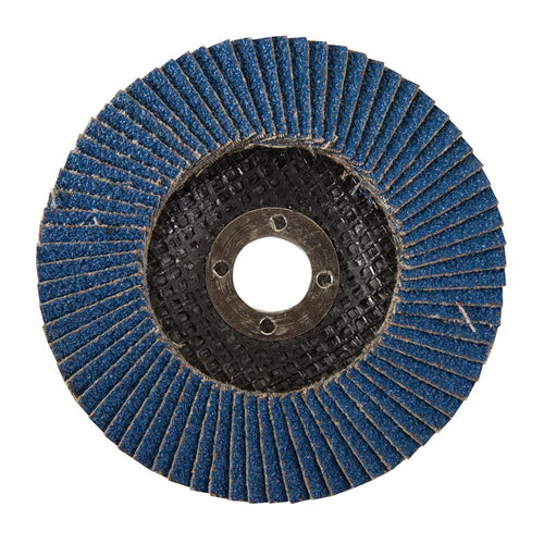 Silverline 783164 Zirconium Flap Disc - 100mm 40 Grit - Voyto Ltd Online