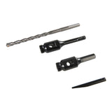 Silverline 868543 Diamond Core Drill Kit 3-Core 7pce - 28, 52 & 107mm - Voyto Ltd Online