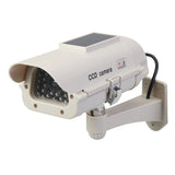 Silverline 614458 Solar-Powered Dummy CCTV Camera with LED - Solar-Powered - Voyto Ltd Online