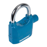 Silverline 507205 Alarm Padlock - 70mm - Voyto Ltd Online