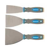 Silverline 661661 Expert Filler Knife Set 3pce - 50, 75 & 100mm - Voyto Ltd Online