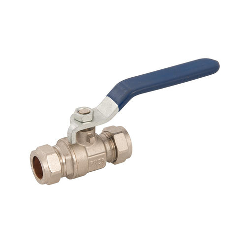Plumbob 318795 Lever Ball Valve - 15mm Blue - Voyto Ltd Online