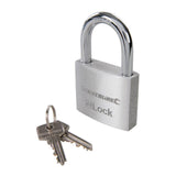 Silverline 923710 Aluminium Padlock - 50mm - Voyto Ltd Online