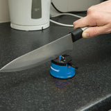 Silverline 270466 Knife Sharpener with Suction Base - 60 x 65 x 60mm - Voyto Ltd Online