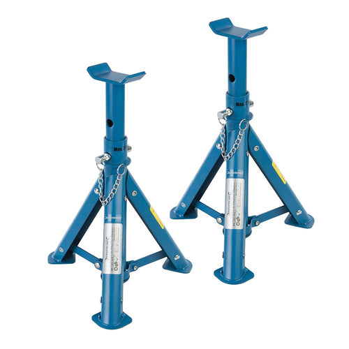 Silverline 676260 Folding Axle Stand Set 2pce - 2 Tonne - Voyto Ltd Online