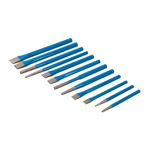 Silverline PC05 Punch & Chisel Set 12pce - 12pce - Voyto Ltd Online