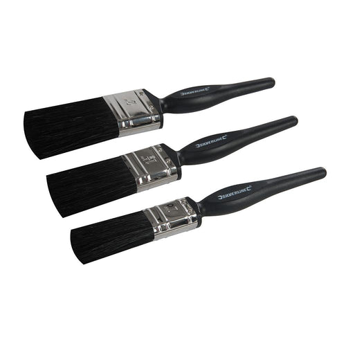 Silverline 356003 Contractors Exquisite Paint Brush Set 3pce - 3pce - Voyto Ltd Online