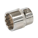 Silverline 436883 Socket 1/2" Drive 12pt Metric - 27mm - Voyto Ltd Online