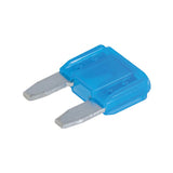 Silverline 959340 ATM Automotive Mini Blade Fuses 10pk - 15A Blue - Voyto Ltd Online