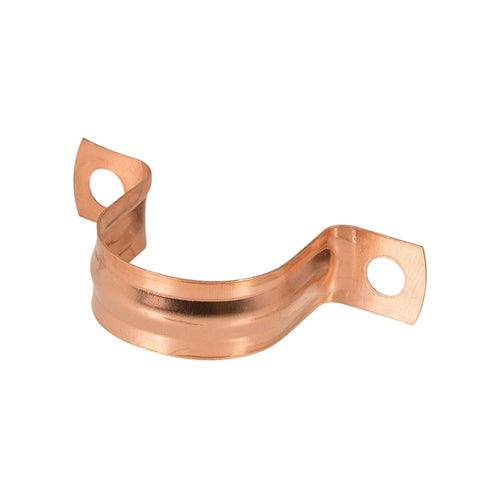 Plumbob 969828 Copper Saddle Clip 10pk - 22mm - Voyto Ltd Online