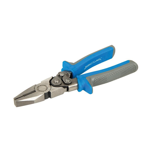 Silverline 963915 Linesman Compound Action Pliers - 200mm - Voyto Ltd Online