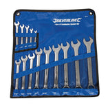 Silverline SP52 Combination Spanner Set 14pce - 1/4 - 1-1/4" - Voyto Ltd Online