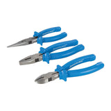 Silverline 427610 Pliers Set 3pce - 160mm - Voyto Ltd Online