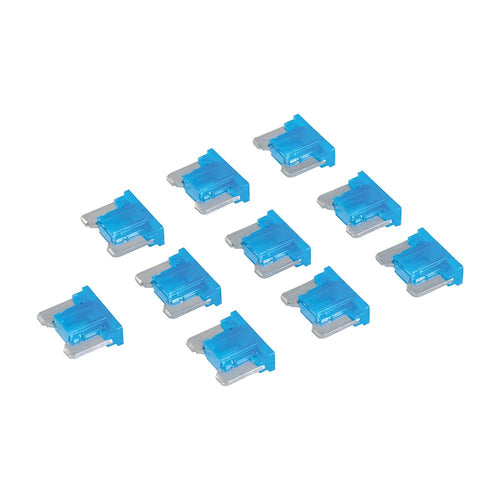 Silverline 980914 ATT Low Profile Mini Automotive Blade Fuses 10pk - 15A Blue - Voyto Ltd Online