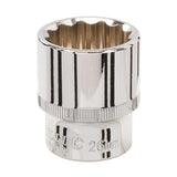 Silverline 364298 Socket 1/2" Drive 12pt Metric - 26mm - Voyto Ltd Online