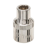 Silverline 843595 Socket 3/8" Drive 12pt Metric - 7mm - Voyto Ltd Online