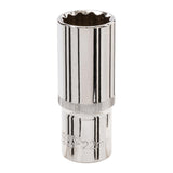 Silverline 851720 Deep Socket 1/2" Drive 12pt Metric - 22mm - Voyto Ltd Online