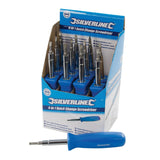 Silverline SB01 4-in-1 Quick Change Screwdriver Display Box 12pce - 12pce - Voyto Ltd Online