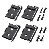 Rockler 354571 Quick-Release Workbench Caster Plates 4pk - 2-3/4 x 3-3/4" - Voyto Ltd Online